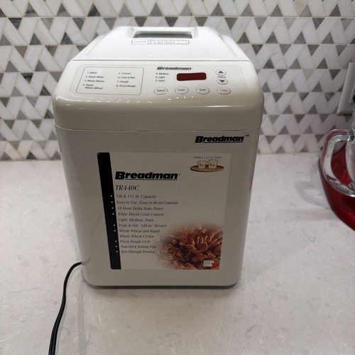 Breadman 440 bread - tr-440, maker